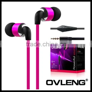 Colored Earphone for Smartphone With Mic and Volume Control thumbnail-1