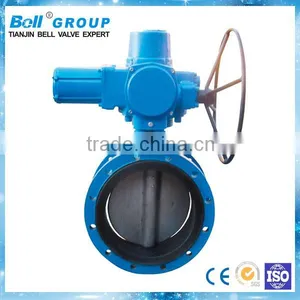Electric Flange Full Lining Butterfly Valve With Handwheel thumbnail-1