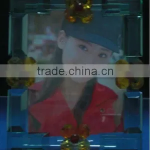 Selling Crystal Glass Picture Frame for Giveaway Gift(R-1132 thumbnail-1