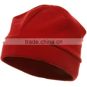 Fitting Elastic Beanie Hat/ Knitted Polyester Beanie Hat With Lining thumbnail-1