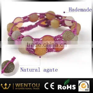 Precious Jewelry Made With Natural Seeds Xinjiang Agate Cultured Stone thumbnail-5