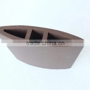 Adjustable Terracotta Louver, Fixed Louver Outside of Glass Wall, Exterior Curtain Wall Facade Terracotta Baguette Stick thumbnail-4