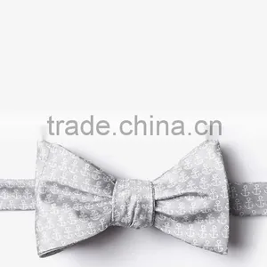 2016 Novelty Self Tie Silk Bow Ties With Custom Logo for Men thumbnail-5