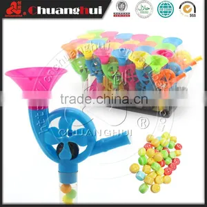Plastic Trumpet Toy Candy With Bell Manufacture Factory thumbnail-1
