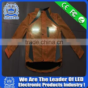2016 Hot Selling LED Refletive Clothing For Road Safety At Night thumbnail-1