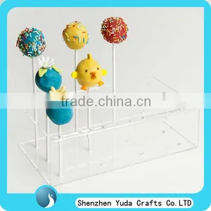 Countertop 2 Tier Acrylic Lollipop Display Holder High Quality From China thumbnail-1