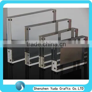 Cheap Acrylic Clear Photo Frame With Magnet for Exhibition Table Top Menu Holder High Quality thumbnail-1
