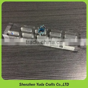 Acrylic Routing Block Stand CNC Machined and Polished Acrylic With Precision CNC Service thumbnail-1