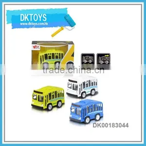 Wholesale Toy Metal Vehicle 1:36 Pull Back Bus Hot Diecast Toy thumbnail-1
