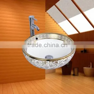 Safe and Practical Water Saving Chaozhou Under Counter Color Basins thumbnail-3