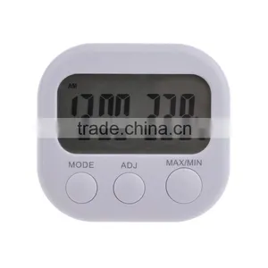 Indoor Large Display Thermometer With Clock thumbnail-2
