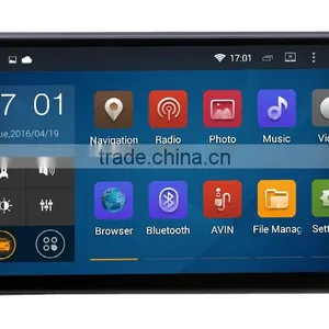 7 Inch High Quality Double Din FR FL RR RL Sub Woofer Audio Car Gps Dvd Player for Universal thumbnail-1