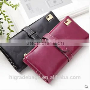 2015 New Fashion Female pu Leather Wallet thumbnail-2