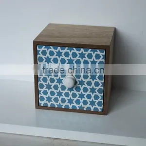 One Mini Wood Chest of Drawers thumbnail-1
