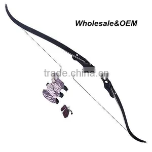 Professional Take Down Recurve Bow 60Ib for Hunting thumbnail-1