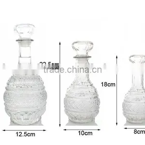 1000ml Glass Whisky Decanter With Glass Cork thumbnail-2
