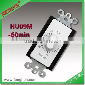 60 MIN COUNTDOWN IN WALL MECHANICAL SPRING WOUND TIMER thumbnail-1