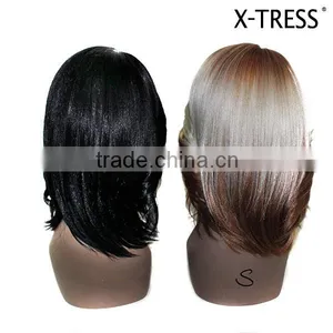 Synthetic Blend Best Seller Good Quality High Tempreture Fibre Heat Resistance Hair Wig 2016 thumbnail-6