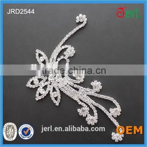 Wholesale Bright Crystal&copper Rhinestone Applique From China thumbnail-6