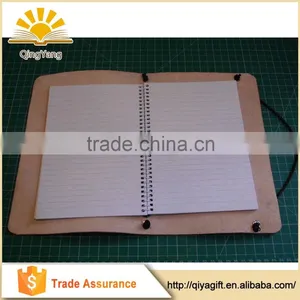 Embossed Soft Cover Leather Notebook With Elastic Band thumbnail-4