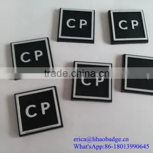 Chrome 3D Letter Nameplate ABS Plastic Sticker Badge Emblem thumbnail-1