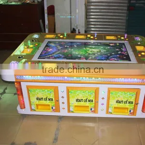 Funshare 2015 Hot Sale Coin Operated Arcade Fishing Game Machine Video Game Machin for 8 Player thumbnail-2