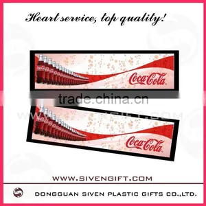Brand Logo Customized Soft Rubber PVC Bar Mat thumbnail-2