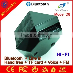 Model D8 New Gadgets Super Bass Sound 6w Rechargeable Stereo Wireless Bluetooth Speaker thumbnail-6