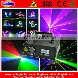1W RGB 25kpps SD Card ILDA Animation Laser Light thumbnail-1