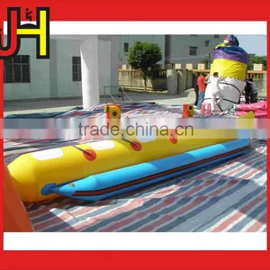 Use Yellow&Blue Inflatable Banana Boat For Sale thumbnail-1