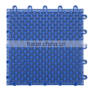 Suspended PP Interlocking Outdoor Tennis Court Rubber Mat thumbnail-2