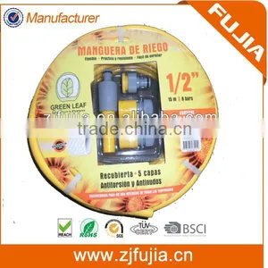 1/2'' Diameter PVC Woven Hose Portable Garden Hose Reel thumbnail-3