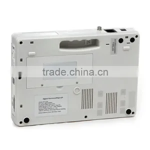 CE &ISO13485 Approved Portable Digital 3-channel Color Electrocardiograph ECG EKG Machine thumbnail-5