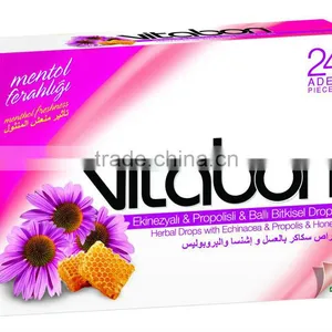 Sweet Sore Throat Import Candy VitaBon Drops With Eucalyptus and Aniseed Extract Bonbon ... thumbnail-2