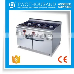 3 Burners 1 Cabinet Commercial Gas Range CE, TT-WE160B thumbnail-1