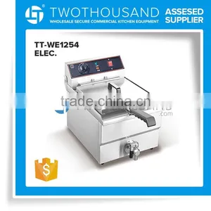 Gas Chip Fryer - 2 Baskets, 11 Liters, 35490 BTU, TT-WE268C thumbnail-5