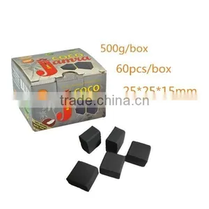 Cube Coconut Shell Charcoal Malaysia 2.5*2.5*1.5cm thumbnail-4