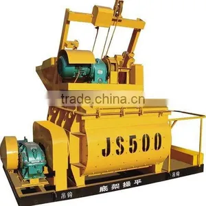 JS500 ISO Approved Mini Concrete Mixer With Good Performance thumbnail-3
