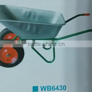 Wheelbarrow Gardening Trolley Gardending Tool Van Garden Steel Rolling Trolley Tool Cart thumbnail-1