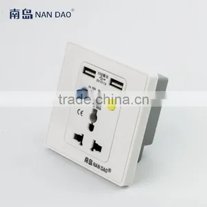 Ground Fault Interrupter Plug Factory for Ground Fault Circuit Interrupter Safety Products With USB Slot NANDAO Elec thumbnail-1