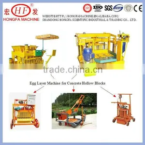 Excellent Mobile Bricks Making Machine Eggs Layer Bricks Making Machine Egg Laying Block Machinery(ISO9001-2000 CE Hongfa Brand) thumbnail-1