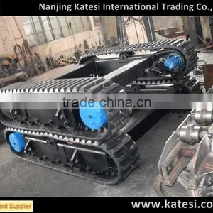 High Quality Rubber Undercarriage for Construction Machinery Excavator/Bulldozer/Drilling Rig thumbnail-1