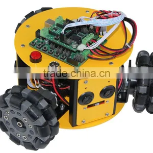 3WD 100mm Omni Wheel Mini Mobile Robot Kit 10016 thumbnail-2