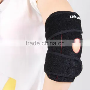 Elastic Wraparound Black Sports Neoprene Arm Elbow Protector Guard Pad Brace thumbnail-1