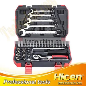 40pcs Spanners Bits and 1/4" Sockets Set thumbnail-1