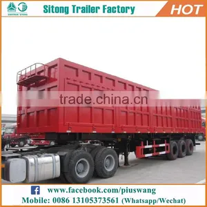 Best Selling 3 Axles Top-closed Type Strong Box Van Truck Trailers Semi Cargo Trailers for Sale thumbnail-2