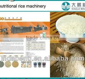 DP85 Full Automatic 400kg/h Nutritionall Rice Extruder Machine/ Production Line/making Factory in China thumbnail-1