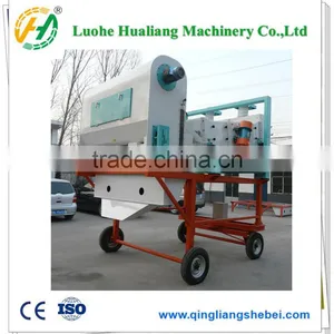 High Efficient Mobile Vibrating Cleaning Machine for Sesame Seed Sorting thumbnail-6