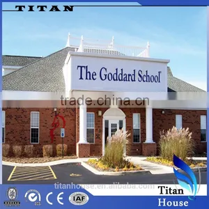 Easy Assembled Cold Formed Steel Framing Kitset School Building Projects thumbnail-1