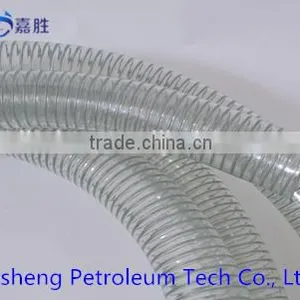 Transparent Steel Wire Reinforced PVC Oil Pipe thumbnail-1